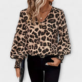 Jadranka - Stylizovaná leopardí blůza