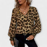 Jadranka - Stylizovaná leopardí blůza