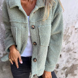Lana - Teplá bunda s knoflíky