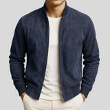 Domagoj - Klasická Suede Bunda – Elegance Bez Kompromisů