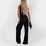 Elegantní Set Kalhot s Topem bez Rukávů