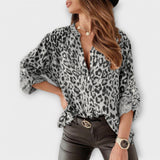 Biserka - Moderní leopardí blůza