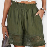 Krajkové krátké kalhoty