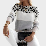 Romanka - Džemper Leopard Elegance