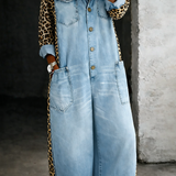 Amanda™ | Kombinace košile z denimu