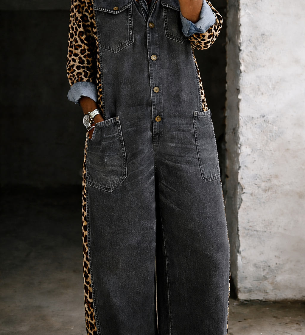 Amanda™ | Kombinace košile z denimu