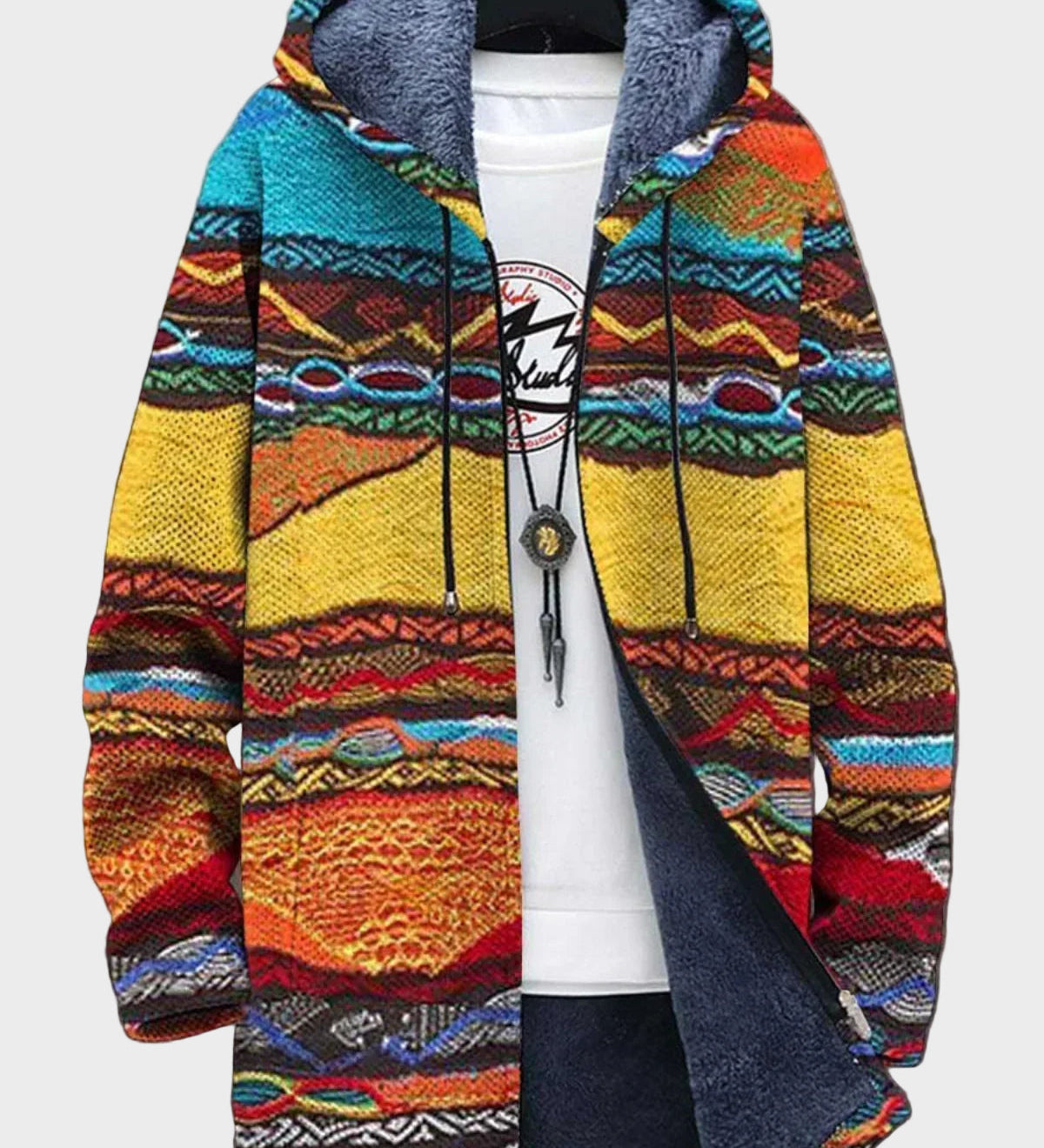 Elouera - Luxusní kardigan inspirovaný uměním