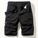 Petr – Pánské Cargo Kraťasy s Opaskem a Kapsami