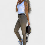 Teresa – Slim Fit Casual Kalhoty