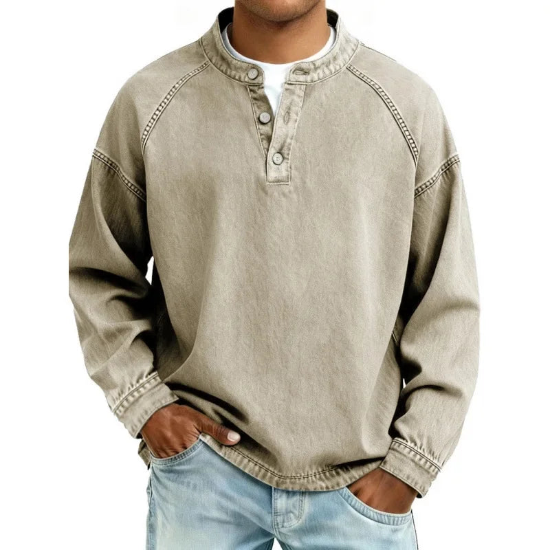 Stanley | Vintage Henley Košile