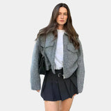 Sonja - Elegantní kabát z tvidu