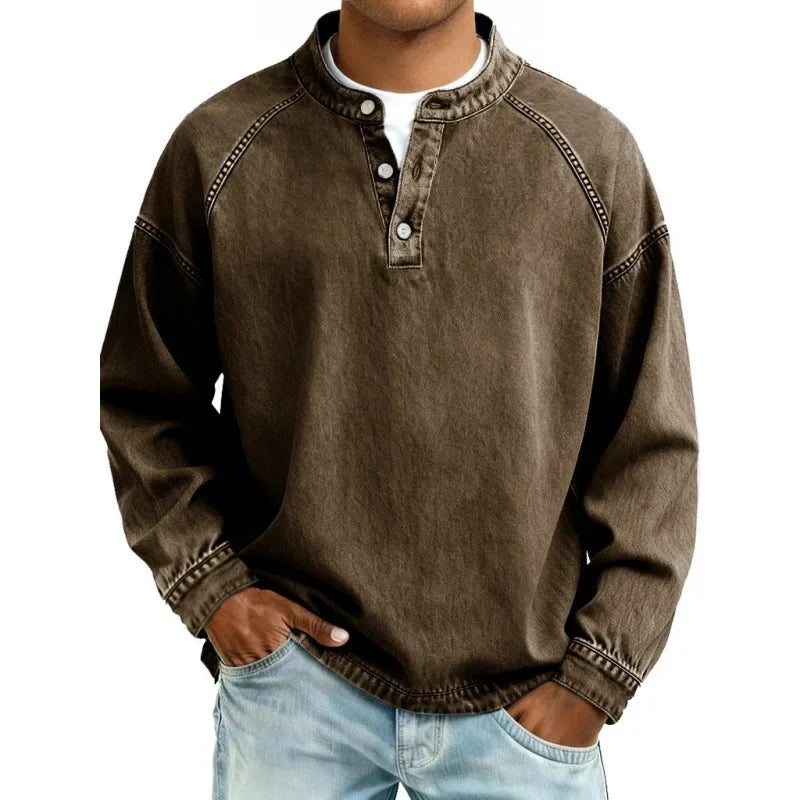 Stanley | Vintage Henley Košile