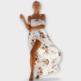 Boho midi šaty