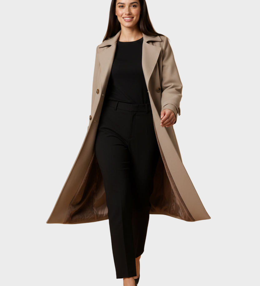 Luisa - Elegantní trenč kaput