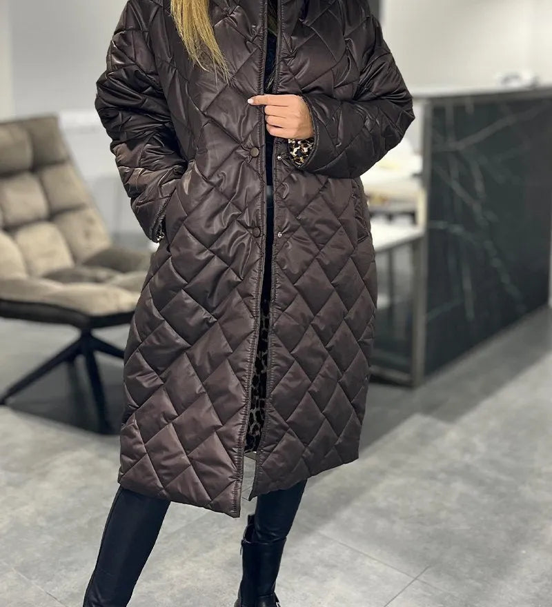 Marie - Elegantní leopardí kabát