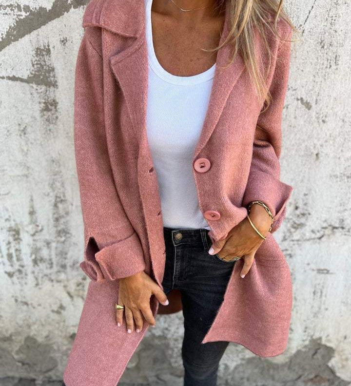 Nika - Chic Minimalistický Kabát