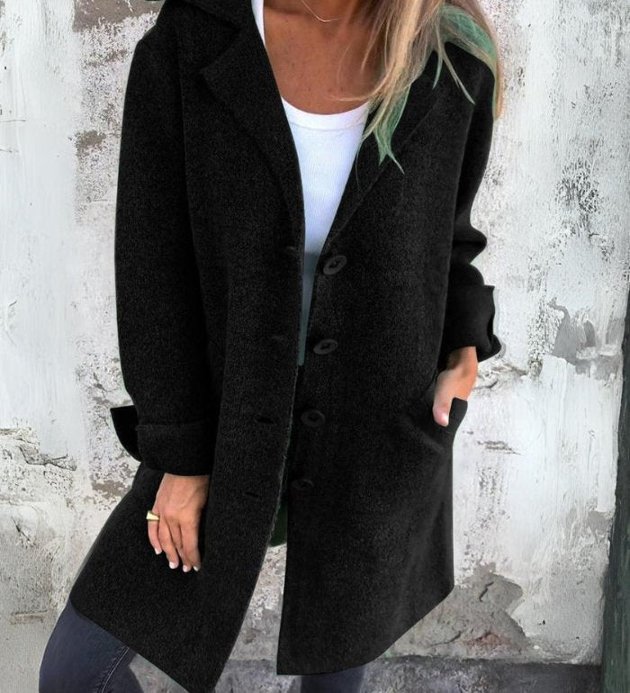 Tessa - Elegantní kabát s knoflíky
