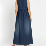 Karen™ | Maxi šaty z vintage denim