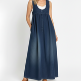 Karen™ | Maxi šaty z vintage denim