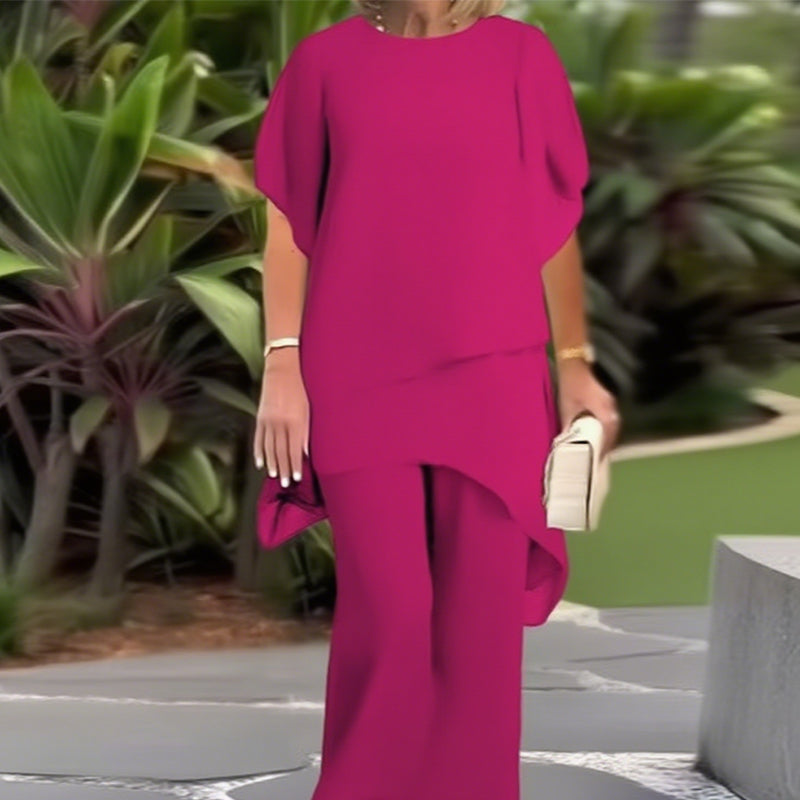 Božena – Dámský Elegantní Set s Asymetrickou Tunikou