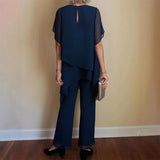 Božena – Dámský Elegantní Set s Asymetrickou Tunikou