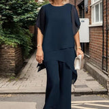 Božena – Dámský Elegantní Set s Asymetrickou Tunikou